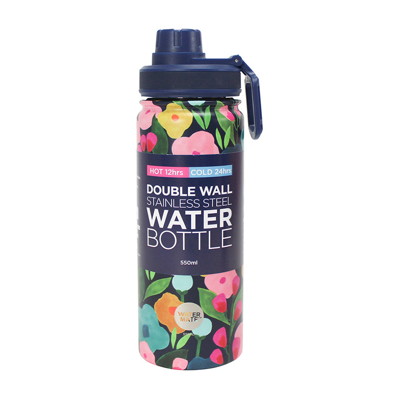 Annabel Trends - Watermate Stainless 550ml - Spring Blooms