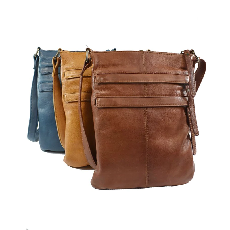 Oran - Bag - Wendy Rugged Hide - Tan