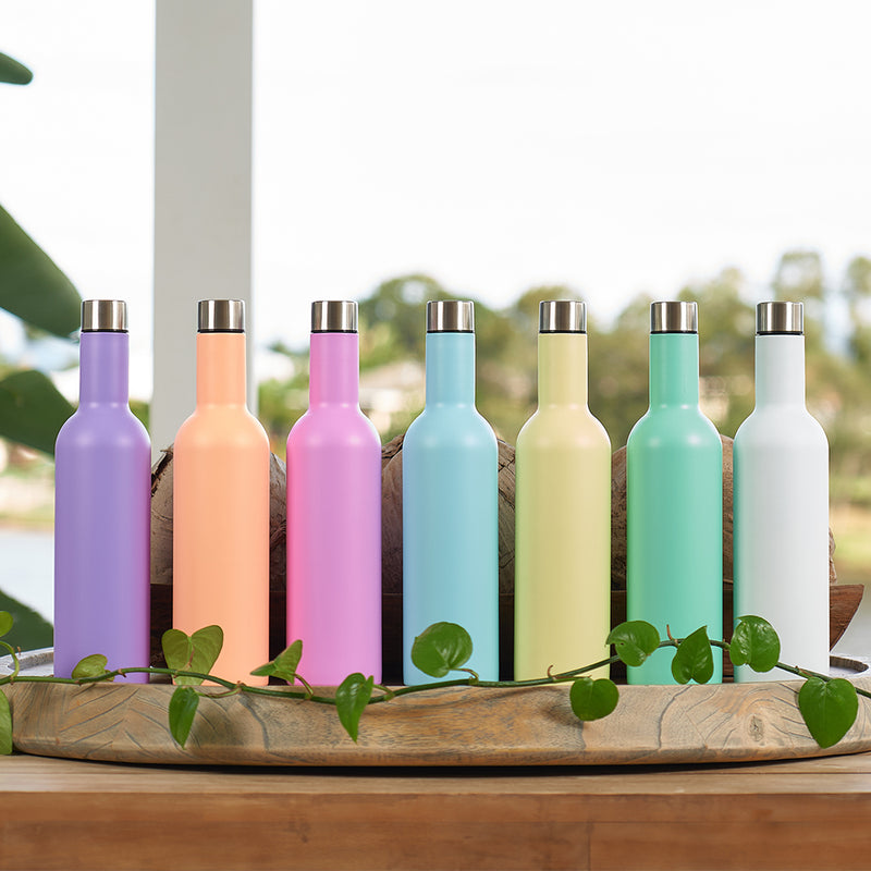 Annabel Trends - Wine Bottle Stainless - Gelato Mint