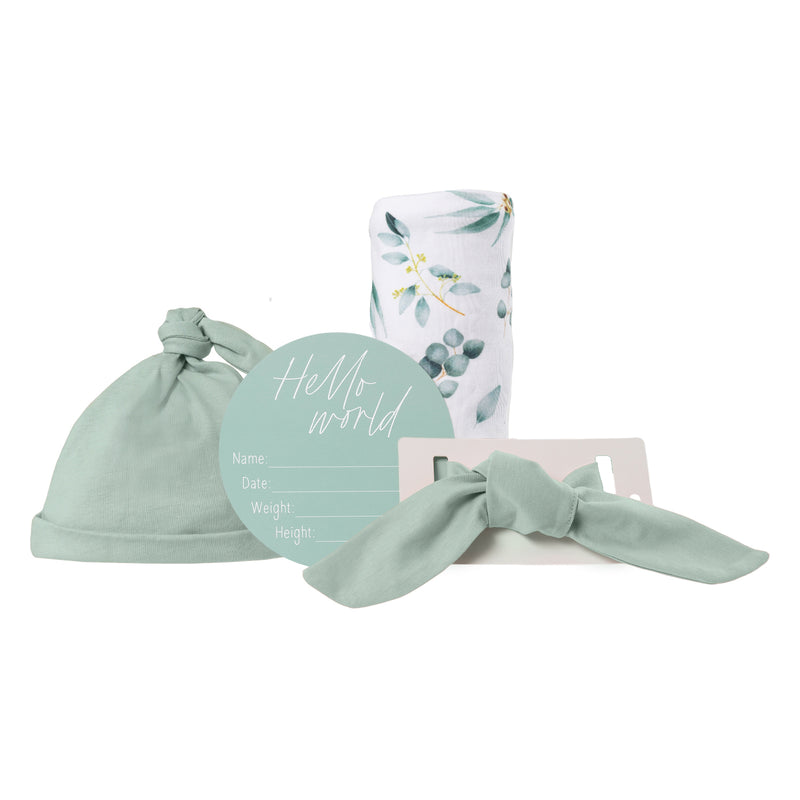 SPLOSH - Baby Announcement Set - Eucalyptus