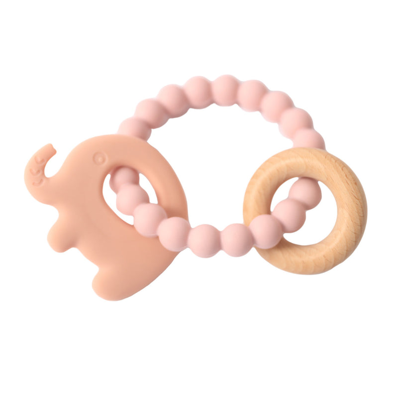 SPLOSH - Baby Elephant Silicone Teether - Pink