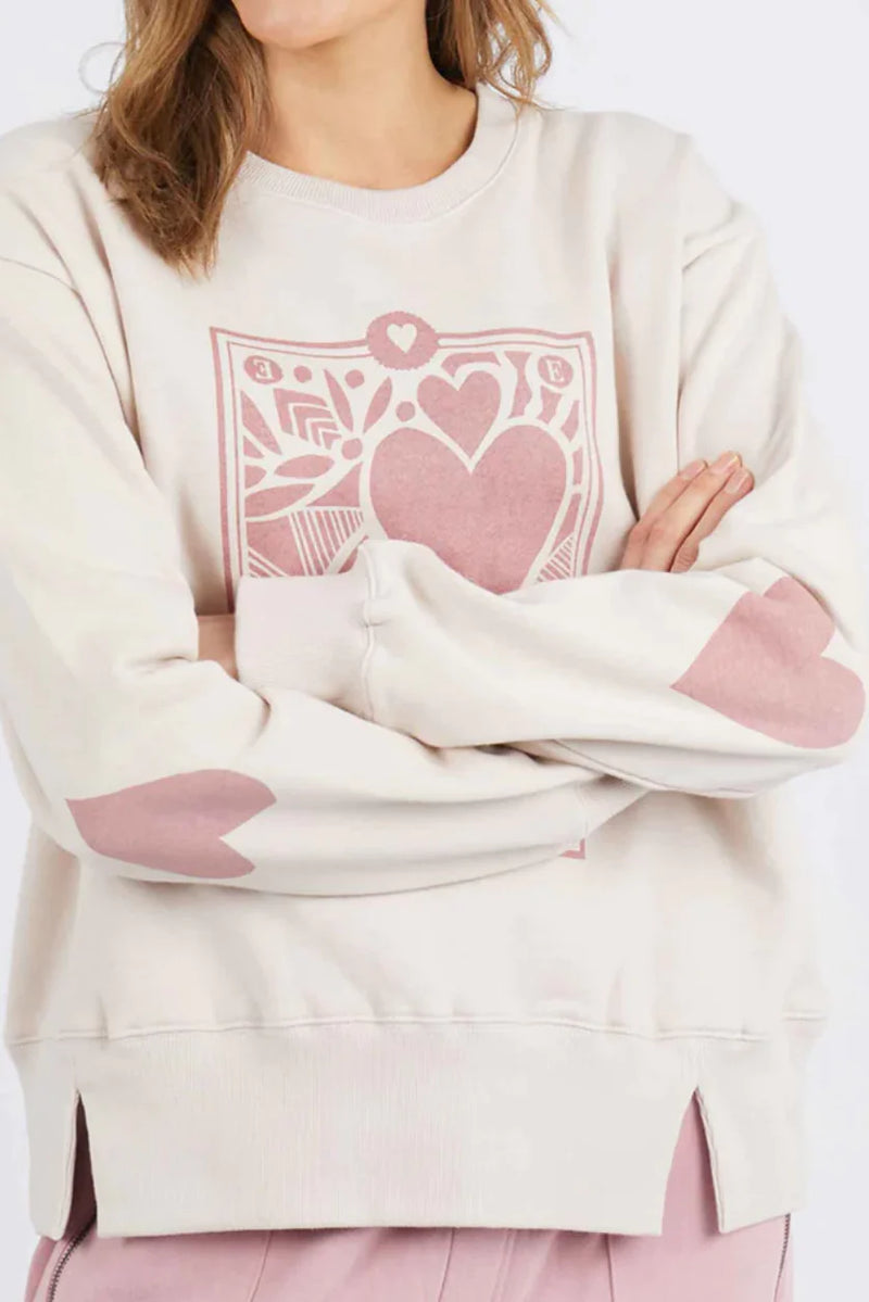 ELM - Queen Of Hearts Crew Oat