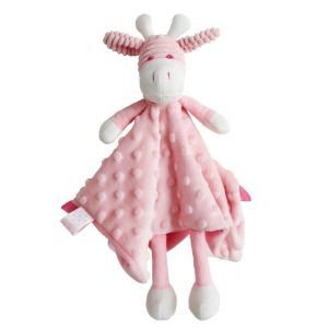 ESKIDS - GIRAFFE COMFORTER PINK