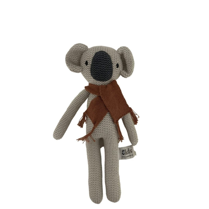 ESKIDS - Knitted Rattle 25cm - Koala
