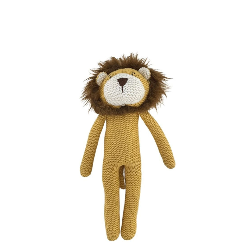 ESKIDS - Knitted Rattle 25cm - Lion