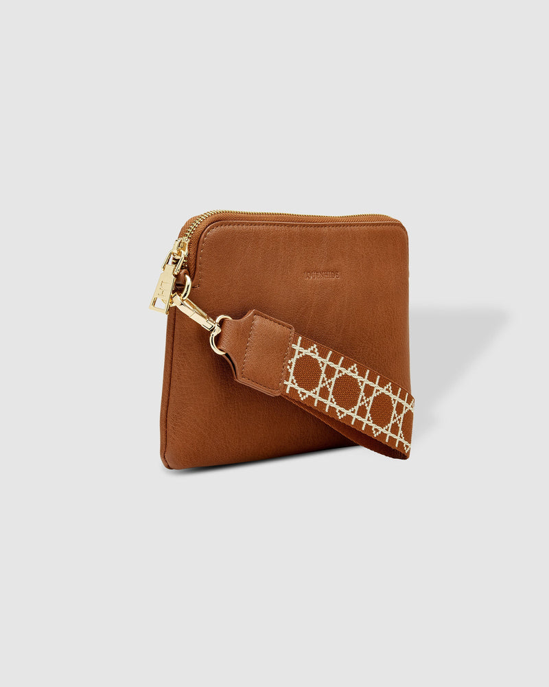 LOUENHIDE - Mandy Clutch - Tan