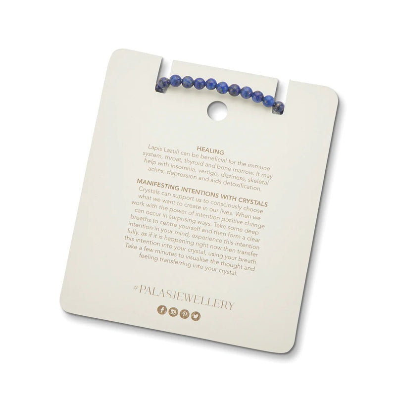 Palas Jewellery - Lapis Lazuli Healing Gem B/let
