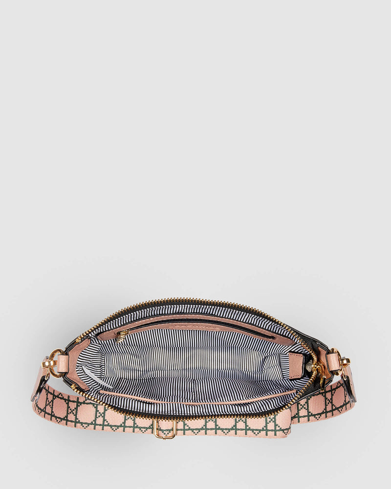 LOUENHIDE - Lizzie Crossbody Bag - Blush