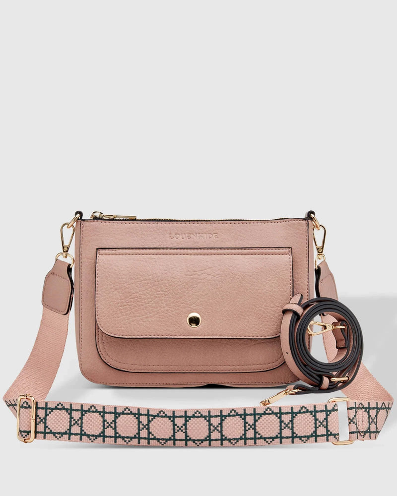 LOUENHIDE - Lizzie Crossbody Bag - Blush