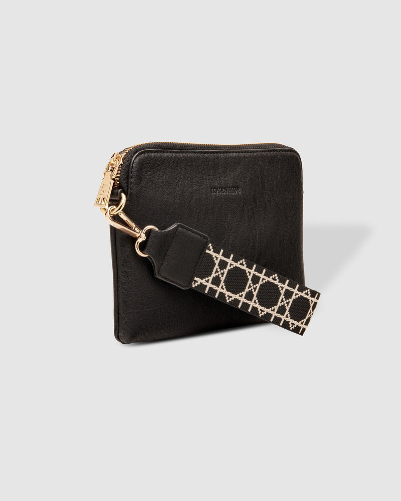 LOUENHIDE - Mandy Clutch - Black