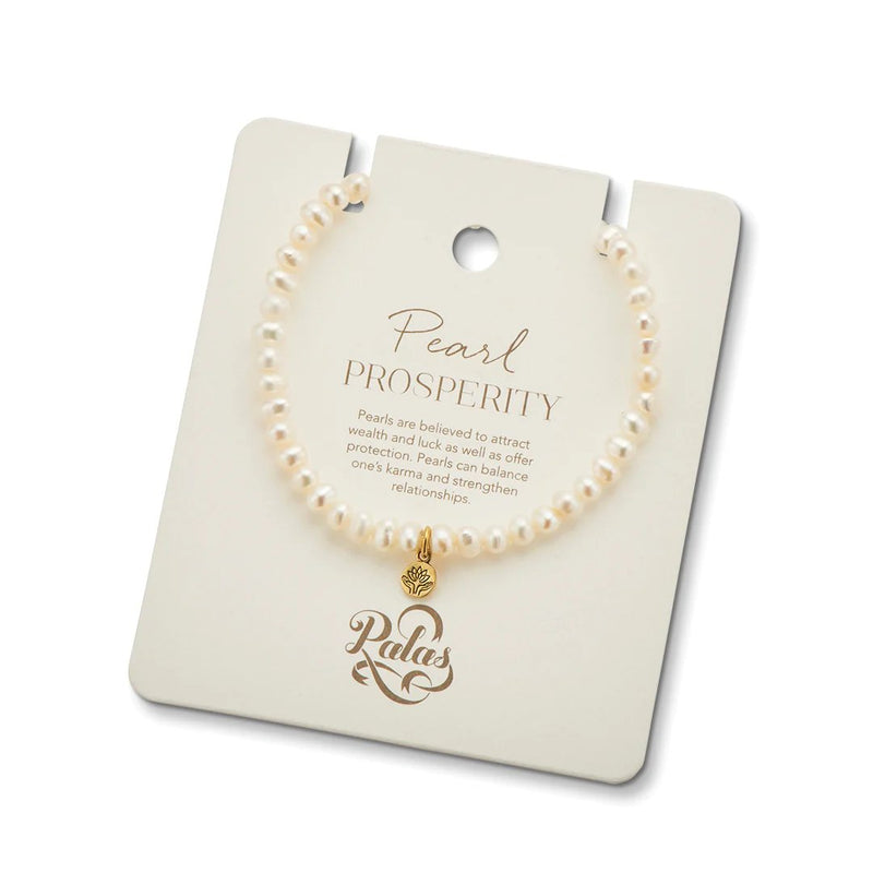 Palas Jewellery - Pearl Healing Gem Bracelet