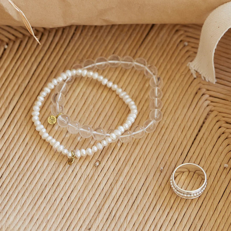 Palas Jewellery - Pearl Healing Gem Bracelet