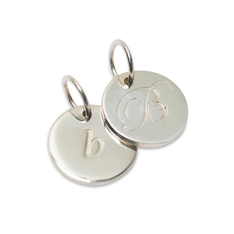 Palas Jewellery - Silver Petite initial B*
