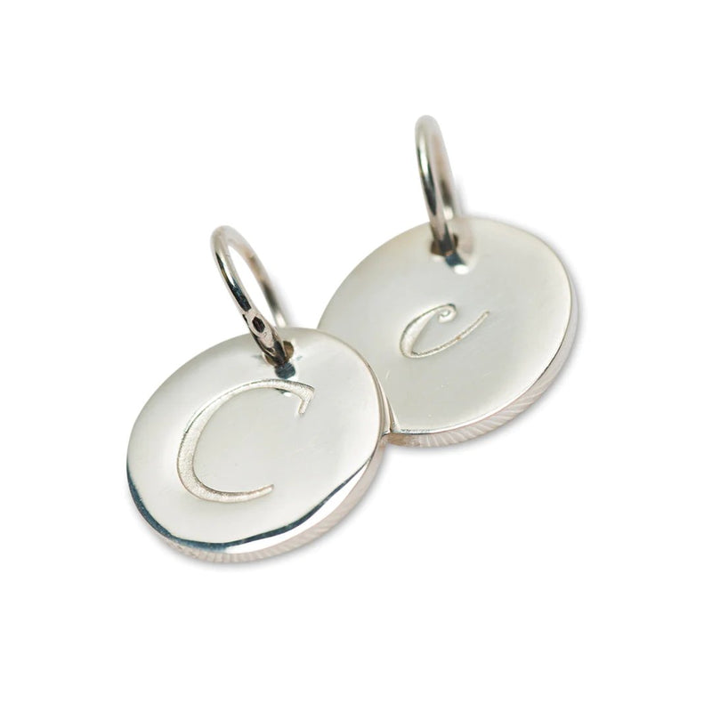 Palas Jewellery - Silver Petite initial C*