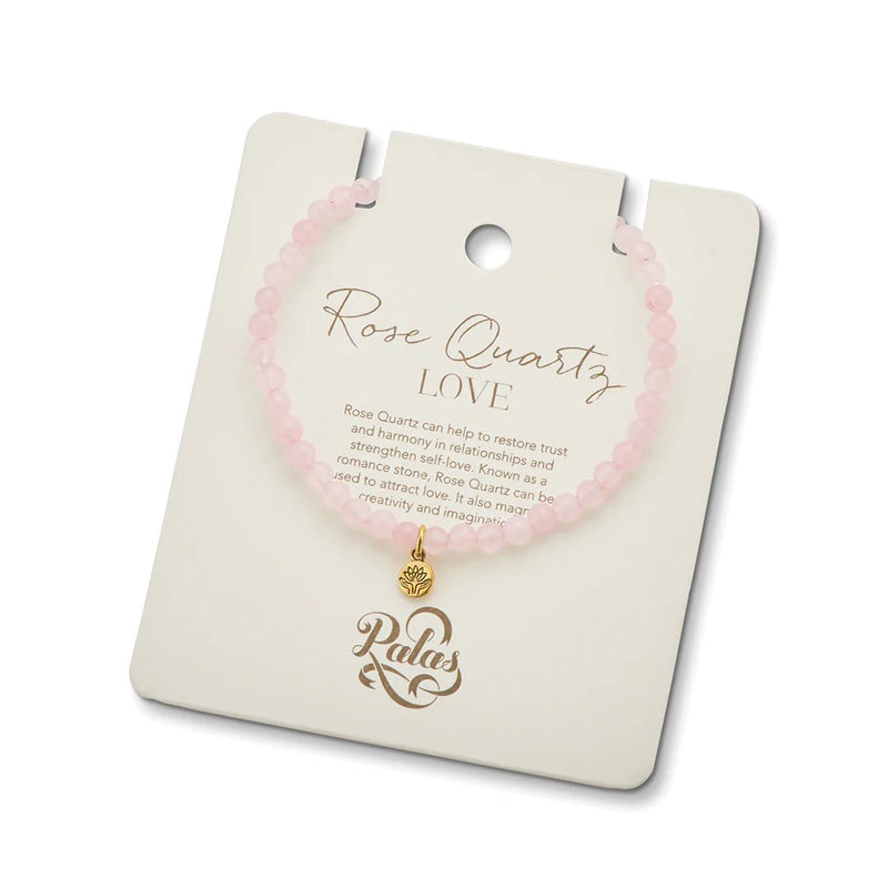 Palas Jewellery - Rose Quartz Healing Gem B/let