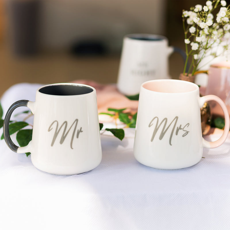 SPLOSH - Wedding Mr & Mrs Mug Set