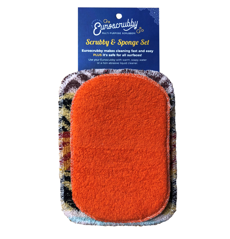 IsAlbi - Euroscrubby & Sponge Set - Asst Des