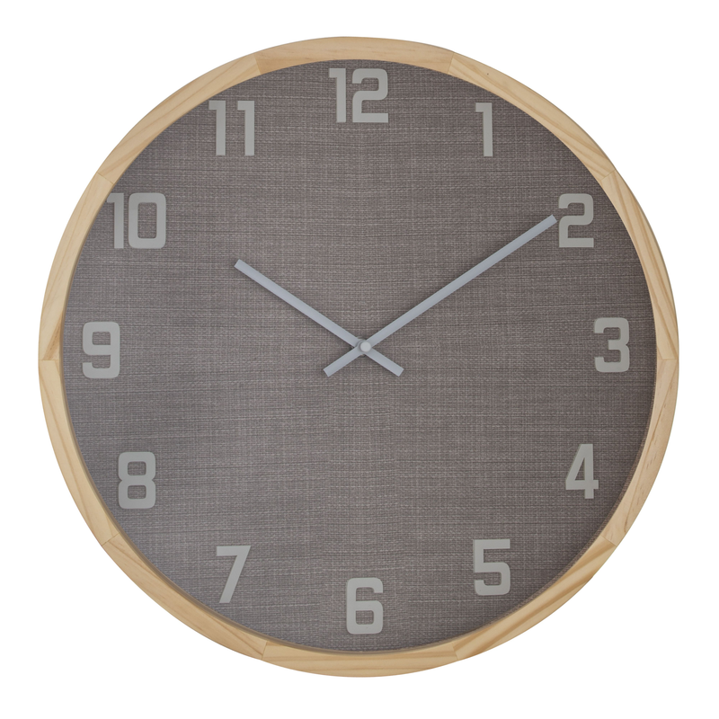 Amalfi - Harry Wall Clock - Natural