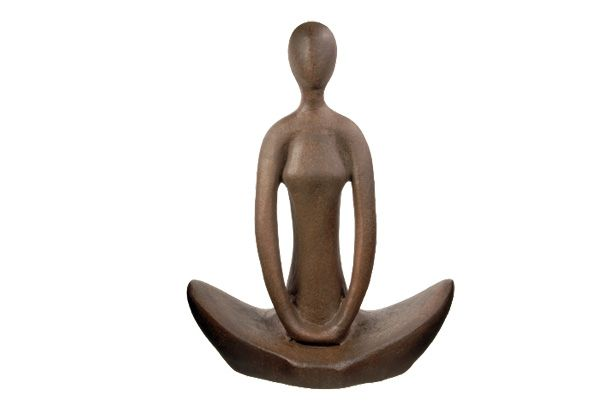 Amalfi - Meditate Sculpture Brown Wash