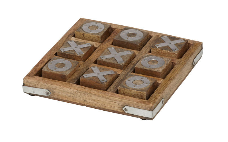 Amalfi - Noughts & Crosses 15x15cm Natural