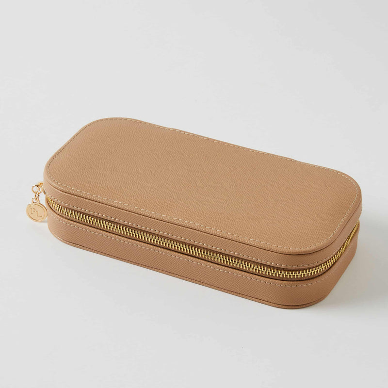 Pilbeam Living-Ambrosia Rectangular Jewellery Case - Nude