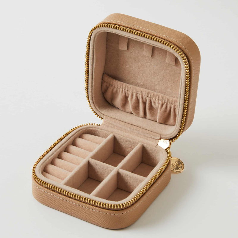 Pilbeam Living-Ambrosia Square Jewellery Case - Nude