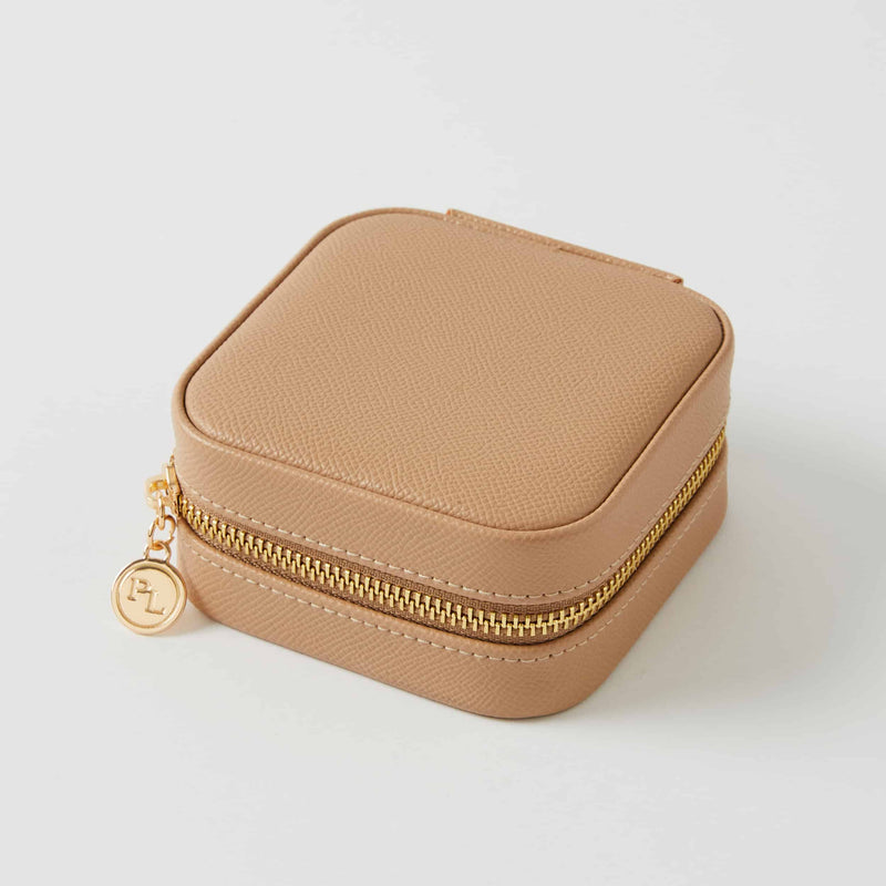 Pilbeam Living-Ambrosia Square Jewellery Case - Nude