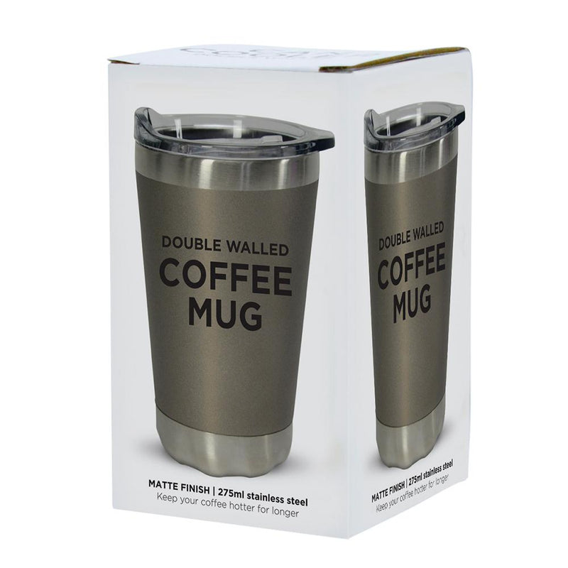 Annabel Trends - Coffee Mug Stainless - Black 270ml