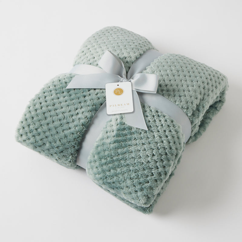 Pilbeam Living-Aria Throw - Sage