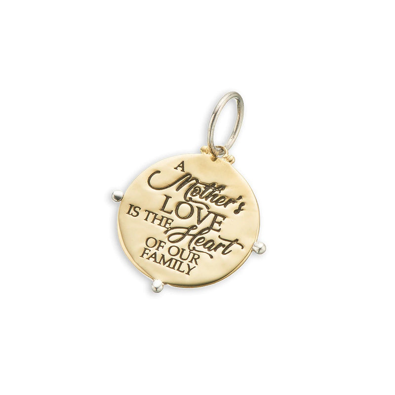 Palas - Charm - A Mothers Love - Brass & Silver