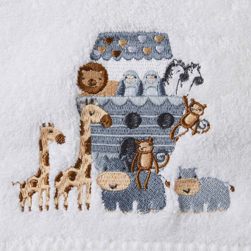 Jiggle & Giggle - Animal Ark Baby Bath Towel & Washer