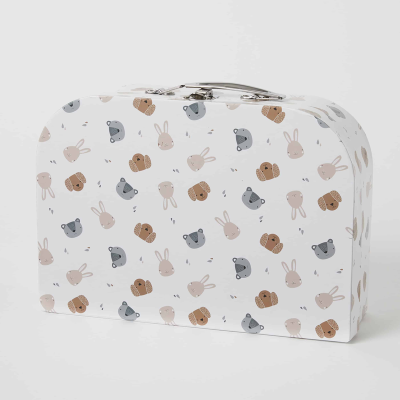 Jiggle & Giggle - Animal Faces Suitcase S/2
