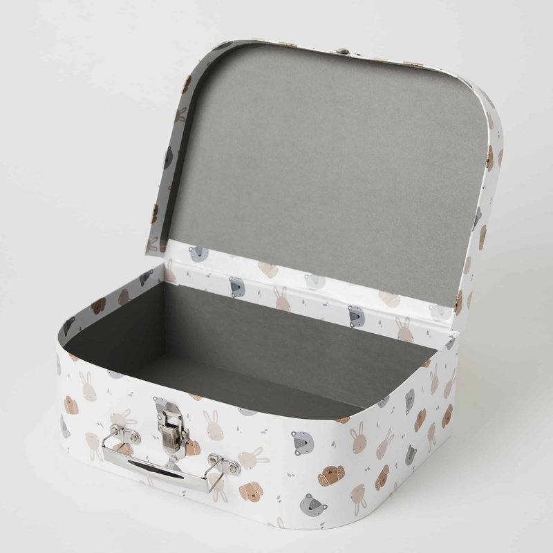 Jiggle & Giggle - Animal Faces Suitcase S/2