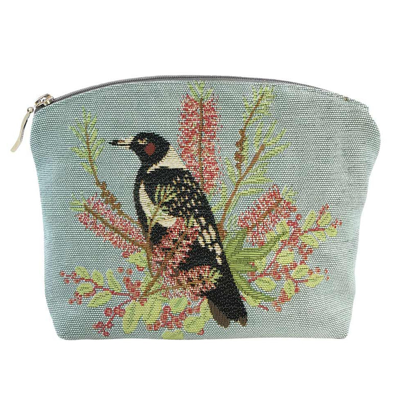 Annabel Trends - Annabella French Tapestry Cosmetic Bag - Aussie Birds