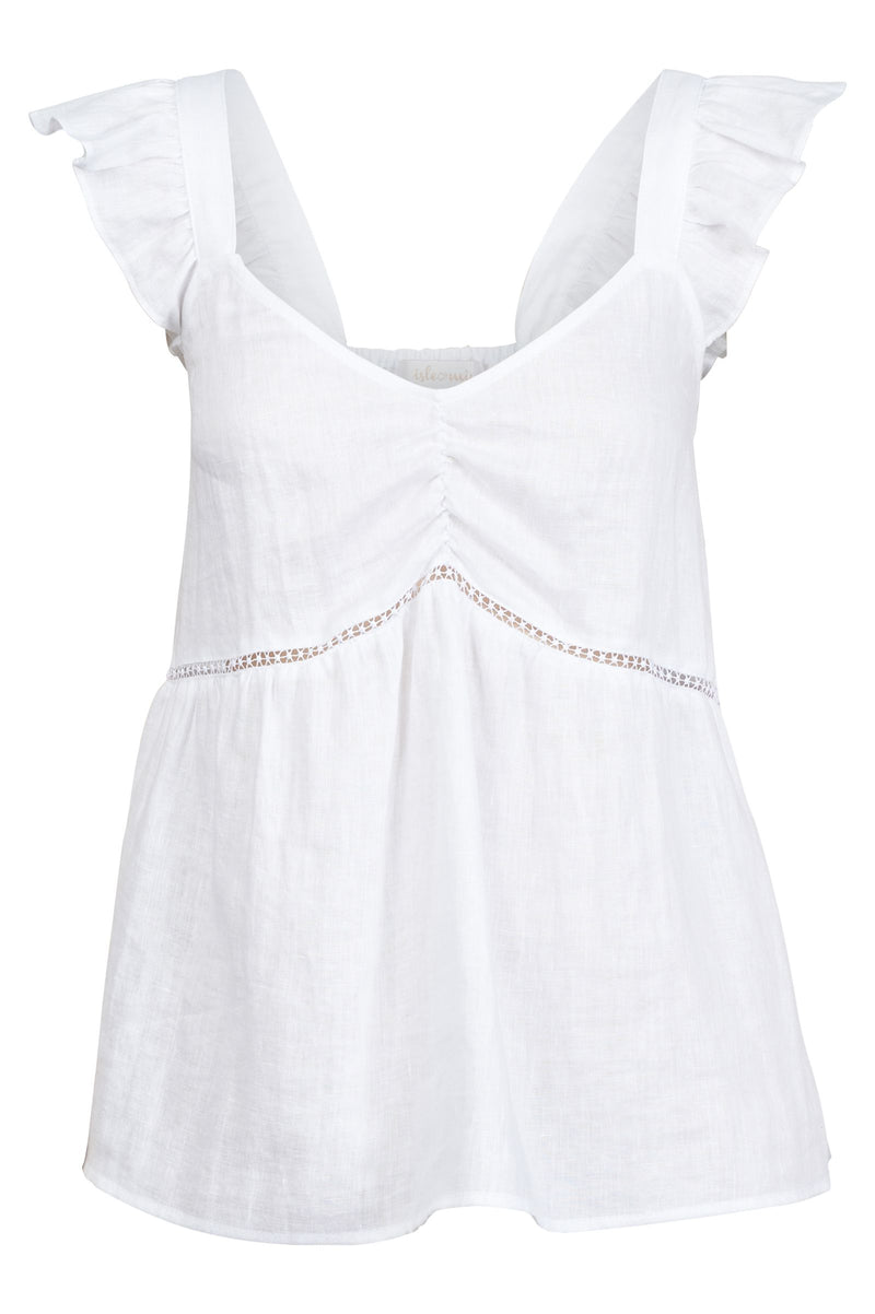 Isle Of Mine - Antillia Frill Top - Imperial