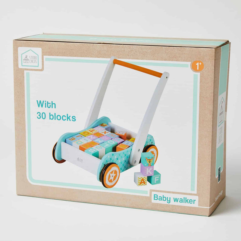 Studio Circus - Baby Walker With Blocks