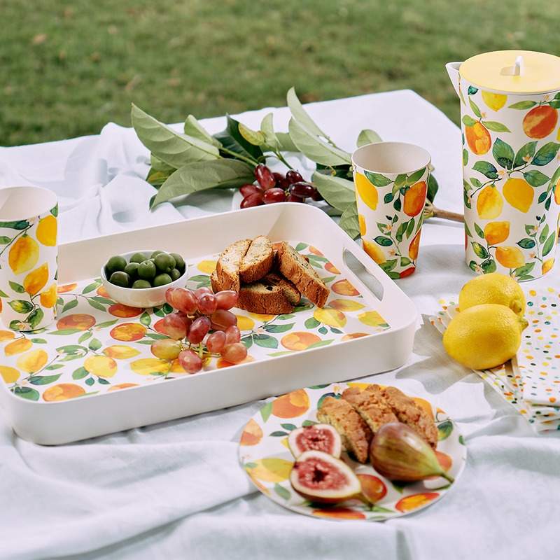 Annabel Trends - Bamboo Tray - Amalfi Citrus