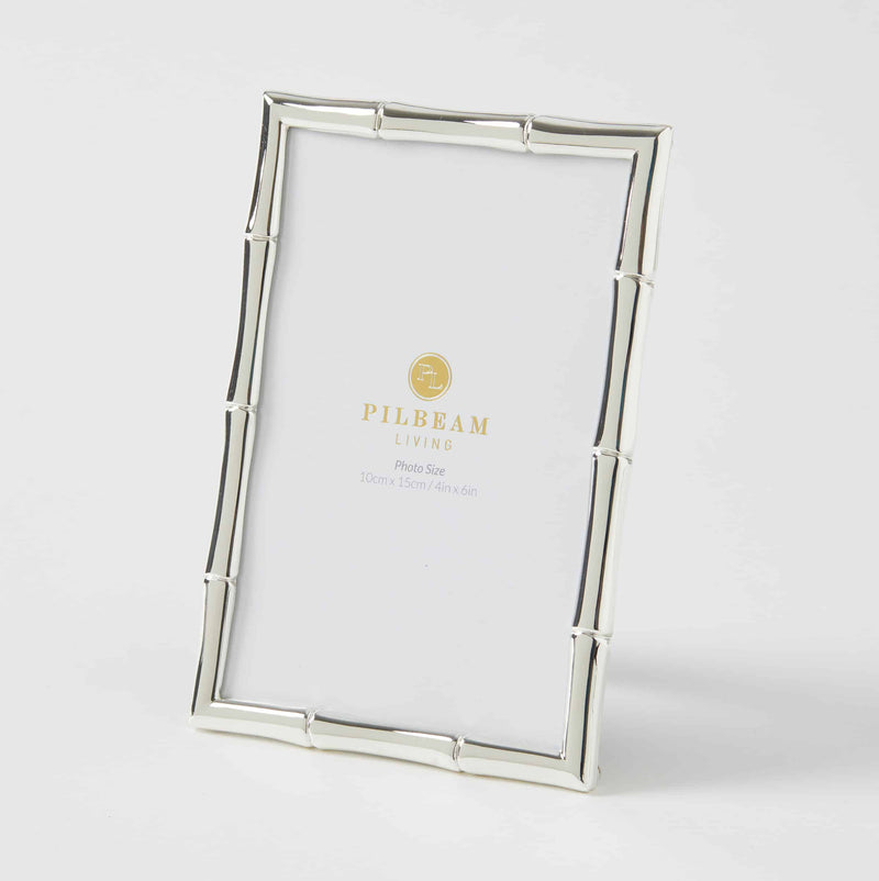 Pilbeam Living-Bambury 4x6 Photo Frame - Silver
