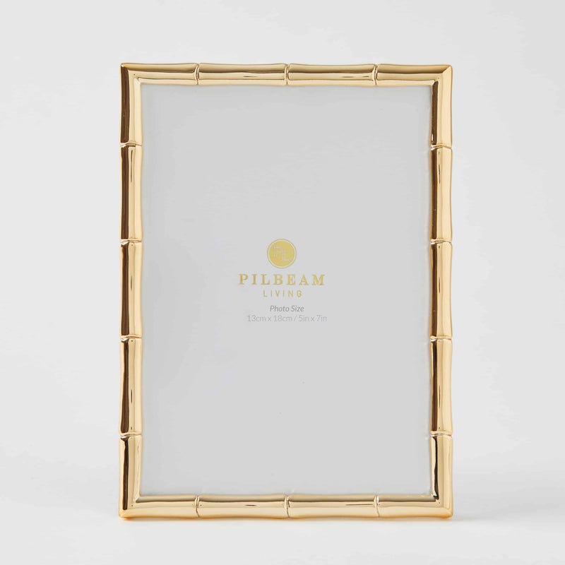 Pilbeam Living-Bambury 5x7 Photo Frame - Gold