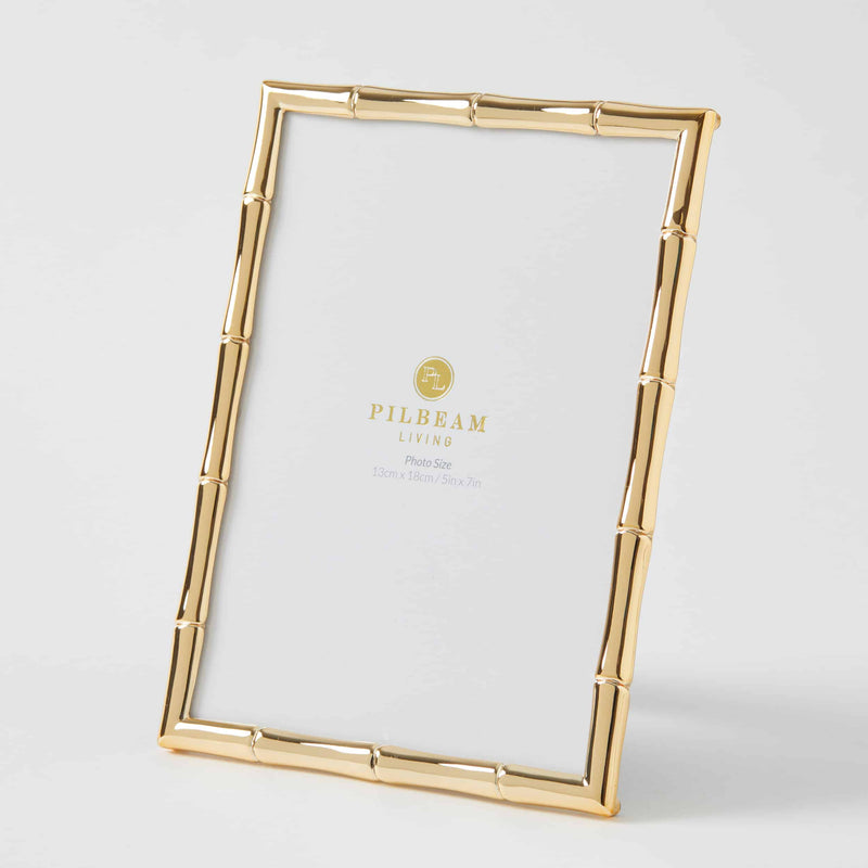 Pilbeam Living-Bambury 5x7 Photo Frame - Gold