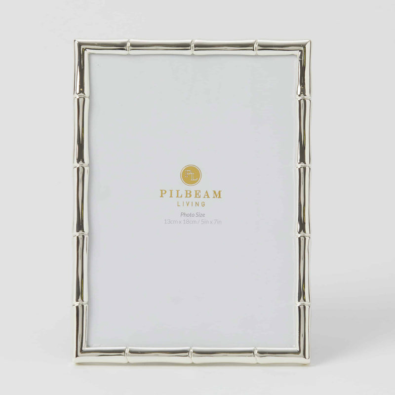 Pilbeam Living-Bambury 5x7 Photo Frame - Silver