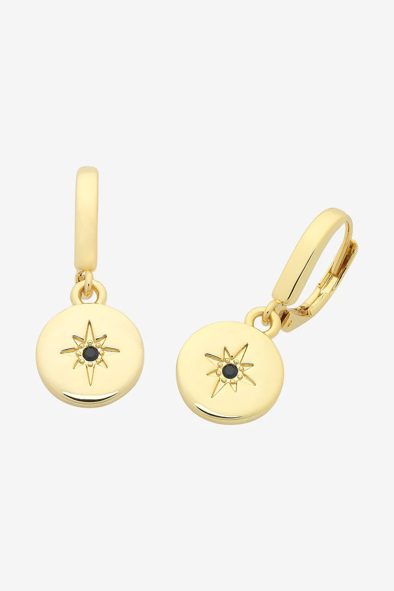 LIBERTE - EARRING - BECK GOLD JET