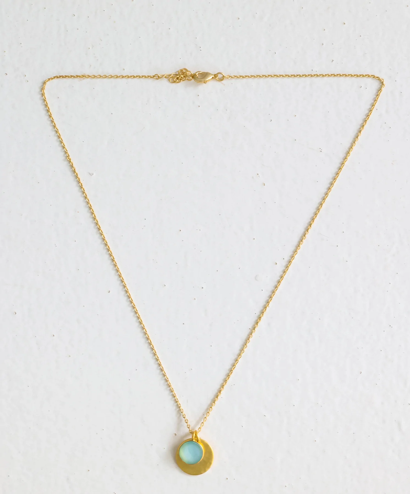 Humidity - Birthstone Necklace - March
