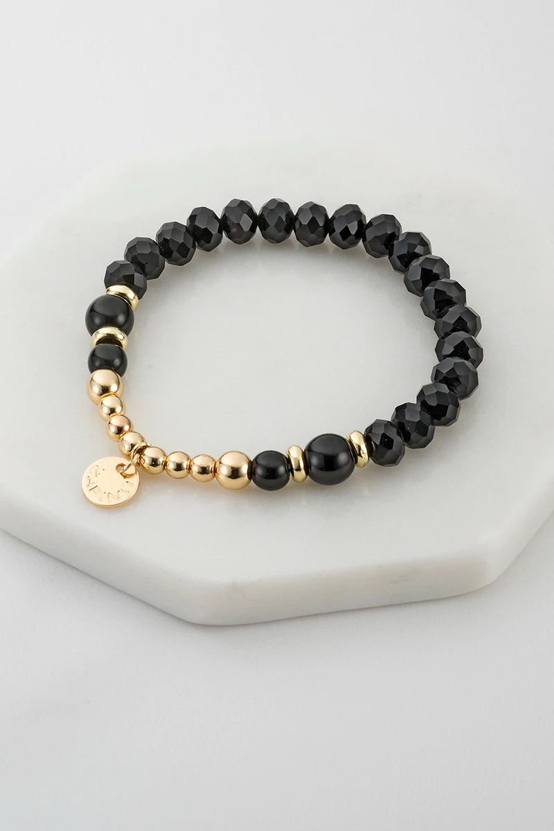 Zafino - Black Bead Bracelet