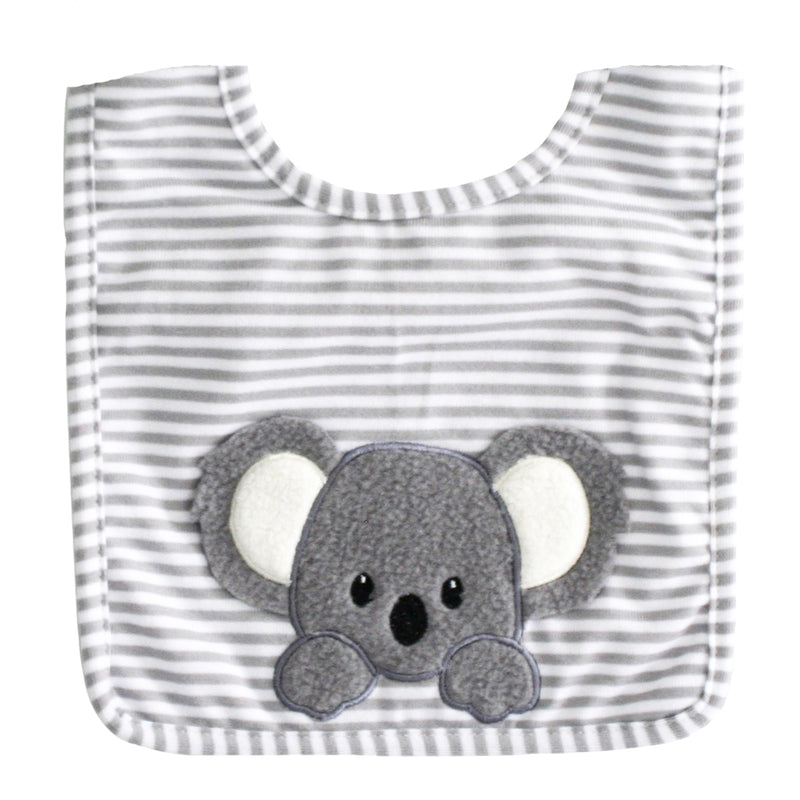 Alimrose - Baby Koala Bib Grey