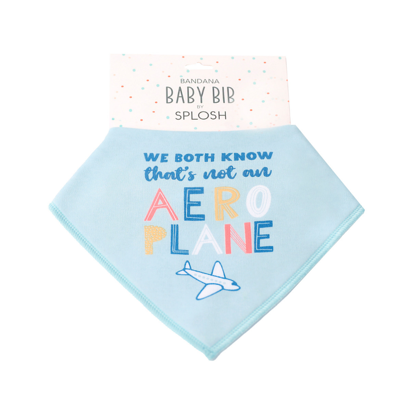 Splosh - Baby Bib - Aeroplane