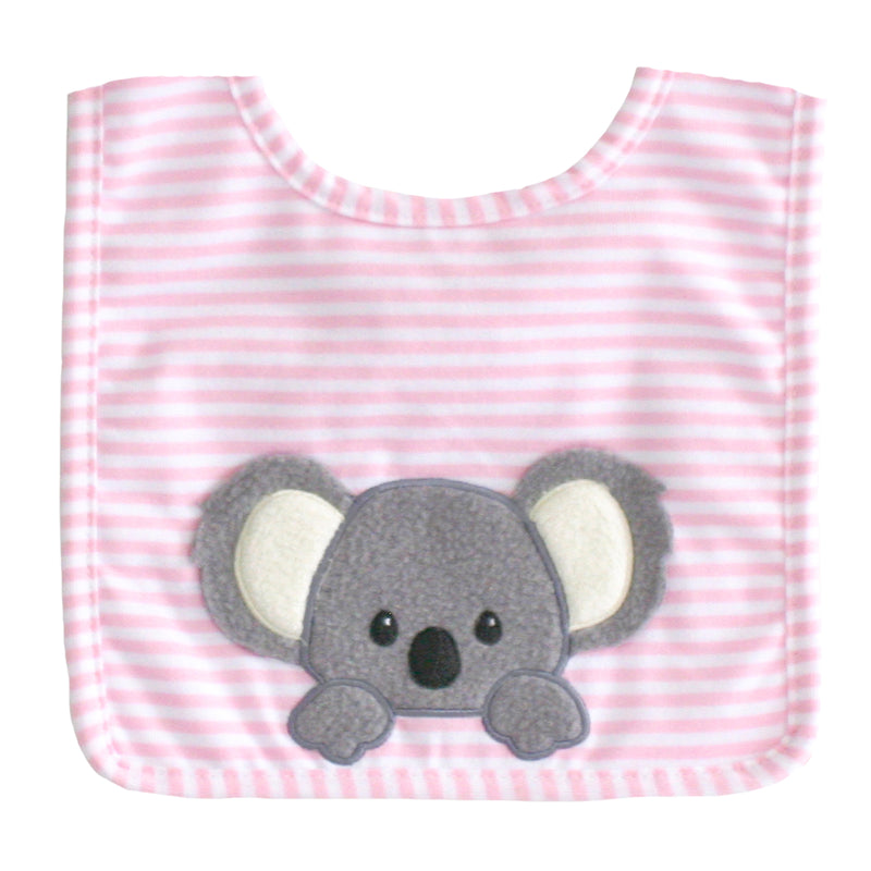 Alimrose - Baby Koala Bib Pink