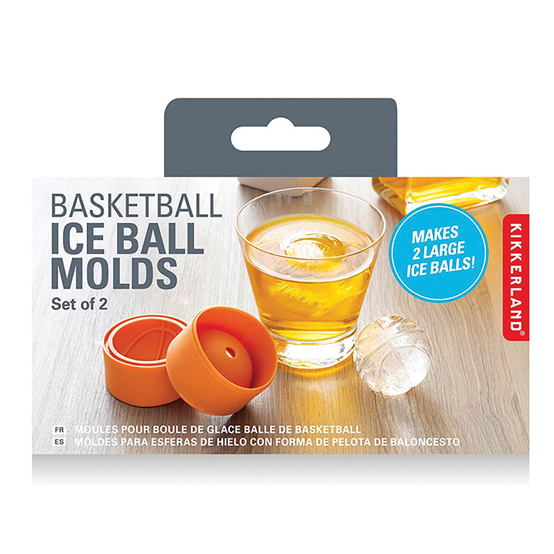 Kikkerland - Basketball Ice Ball Moulds