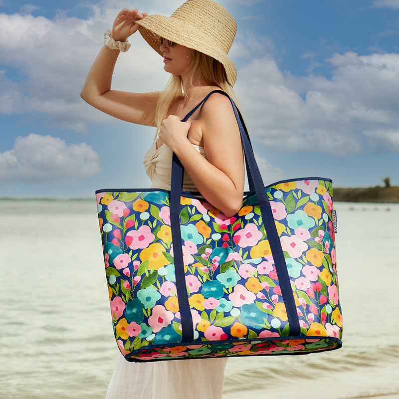 Annabel Trends - Jumbo Beach Bag - Spring Bloom