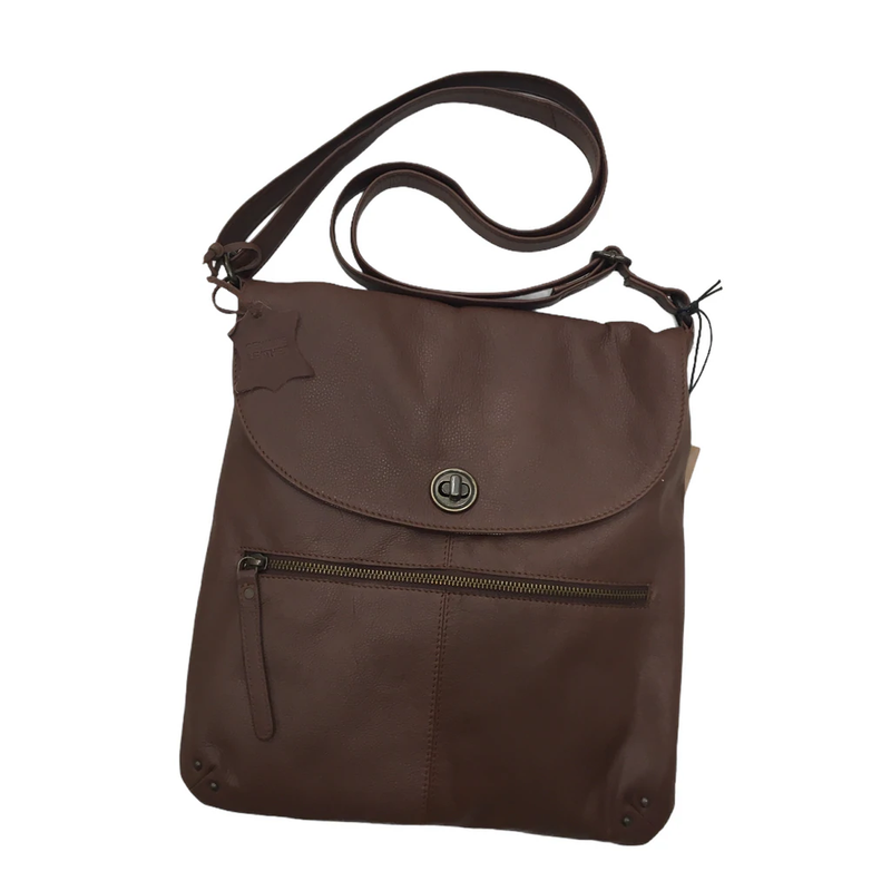 Oran - Bag - Bianca Soft Leather Cross Body - Brown